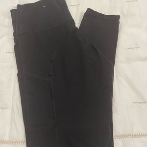 Black Aerie Offline Leggings with pockets!